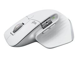 Logitech Kabellose Performance-Maus MX Master 3S pale grey - 7 Tasten, 8000 dpi,