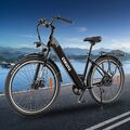 26'' Elektrofahrrad eBike mit Bafang Motor 36V 20AH Akku Pedelec 7 Gänge Schwarz