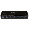 STARTECH.COM 7 Port USB 3.0 SuperSpeed Hub - USB 3 Hub Netzteil - schwarz