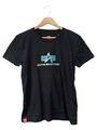 Alpha Industries T-Shirt M Schwarz Streetwear