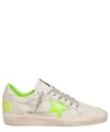 Golden Goose sneakers uomo ball star GMF00117.F006210.10941 bianco White - Gree