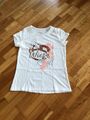 T-Shirt "Wiesn Madl", weiß mit Print, Gr. 36, Gr. S