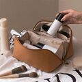 Damen Reise Kosmetiktasche Make up Tasche Aufbewahrungsbox mit großer Kapazität