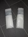 2x IKEA KNOPPA Spannbetttuch weiß, Baumwolle 90x200x30 cm   NEU