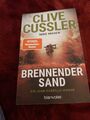 Brennender Sand Von Clive Cussle TB Guter Zustand