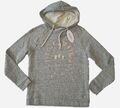 edc by ESPRIT Damen Sweatshirt  Hoodie mit Kapuze Gr.XS grau meliert 49,99 € NEU