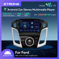 9" Android 13 Autoradio LTE 4G 8-Kern 64GB GPS Navi DSP WiFi USB für Ford Focus