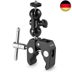 SMALLRIG Mini Magic Arm mit Super Clamp, Super Klammer, Stativ Clamp für DJI