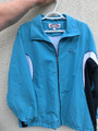 leichte Damenjacke Gr. L (44/46) blau, schwarz, weiß,  sehr gut