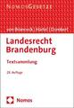 Landesrecht Brandenburg | Textsammlung | Alexander von Brünneck (u. a.) | Buch