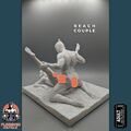 EROTISCHE FIGUR "AM STRAND" 3D-DRUCK 15x14x11 CM SEXY LIEBESPAAR EROTIK AKT