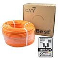 CAT.7 Verlegekabel BEST Gigabit Netzwerkkabel KUPFER Lan 1000Mhz S/FTP AWG 26