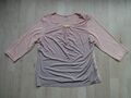 Rabe Jersey Stretch T-Shirt Tunika 54241 bunt 42 M rose grau 3/4 Arm TOP