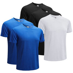 5X Funktions Shirt Herren Laufshirt Herren Sportshirt Herren Funktionsshirt DE