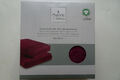 Möve for frottana Handtuch 2er-Set berry / violett 100 % Bio-Baumwolle 50x100 cm