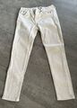 Zara Skinny Jeans creme Damen