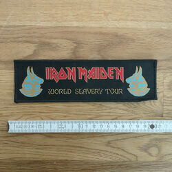 Iron Maiden - World Slavery Tour 1984 Aufnäher - Patch, Heavy Metal Sammlung