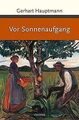 Vor Sonnenaufgang (Große Klassiker zum kleinen Prei... | Buch | Zustand sehr gut