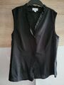 Peter Hahn Bluse Gr. 42 Schwarz 