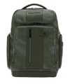 PIQUADRO Brief2 Computer Backpack Rucksack Rucksack Camouflage Verde grün