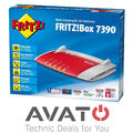 AVM FRITZBox 7390 RED DEUTSCHE VERSION VDSL MODEM DECT / WLAN REPEATER  