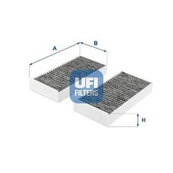 UFI Filter, Innenraumluft 54.279.00 für BMW MINI