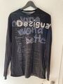 Desigual, Langarm Shirt, schwarz - bunt Größe L