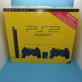 Sony PlayStation 2 Slim  Spielekonsole -Charcoal Black (SCPH-75004CB)