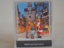 Preiser Weihnachtsmann Marktplatz Kinder X-Mas Weihnachten 99600 1:87 H0 OVP