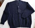 BOGNER Herren Cardigan, Strickweste, Jacke, Weste  dunkelblau Gr. 50