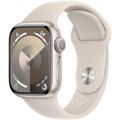 Apple Watch Series 9 Sportarmband M/L  41 mm Aluminium GPS Smartwatch polarstern