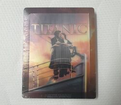 Titanic Steelbook Blu-ray 3D + 2D Version Neu OVP Bluray Auflösung aus Sammlung