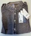 Tom Tailor Polo Team Damen Bluse 36 - Braun mit Schriftprint - Neu