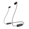 Sony kabellose In-Ear-Kopfhörer WI-C100, Bluetooth, Schwarz