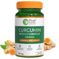 Pure Nutrition Curcumin Mit C3 Komplex 760mg, 60 Veg Kapseln