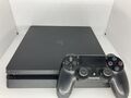 Sony Playstation 4 PS4 Slim Konsole 500GB Jet Black mit Controller