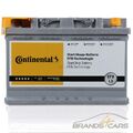 CONTINENTAL AUTOBATTERIE 12V 70Ah STARTERBATTERIE 760A EFB L3 START STOP