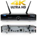 Octagon SF8008 4K UHD 2160P H.265 HEVC E2 Linux Dual WiFi DVB-S2X & T2C Combo