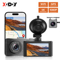 XGODY 3" Dashcam Dual Lens Auto Kamera Video Unfall Recorder KFZ 170° Nachtsicht