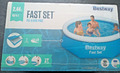 Bestway Swimming Pool Schwimmbecken Schwimmbad Fast Set Planschbecken 244x61cm