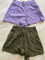 2 Damen Shorts Kurze Hose Stadivarius Gr. 36 Und Vera Moda Gr. S