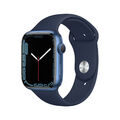 Apple Watch Series 7 Aluminium 45mm - GPS + Cellular - Blau - Hervorragend