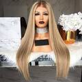 Damen Lang Perücken Blonde Gerade Wie Echthaar Perücke Wig Langhaarperücke Wigs