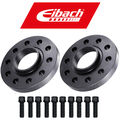 EIBACH SPURPLATTEN 2x 15MM + 10x SCHRAUBEN | VW GOLF 7 + VARIANT | SCHWARZ