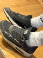 Stark getragene used Nike Air Max 90 Essential Grau - Gr. 45