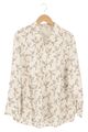 PETER HAHN Damen Bluse Beige Gr.52 Vogel-Print Elegant