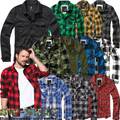 BRANDIT CHECK SHIRT LANGARM HOLZFÄLLERHEMD KARIERT HERREN HEMD FLANELL KARO WOOD