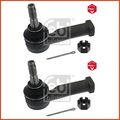 2 x FEBI SPURSTANGENKOPF KUGELGELENK SET VORNE BEIDSEITIG TOYOTA 3838148