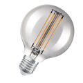 OSRAM Dimmbare LED-Lampen, Vintage-Edition, 42 Watts Ersatz, E27, G80, 1800