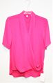 Seidensticker Damen Fashion Bluse Kurzarm Pink Gr. 34